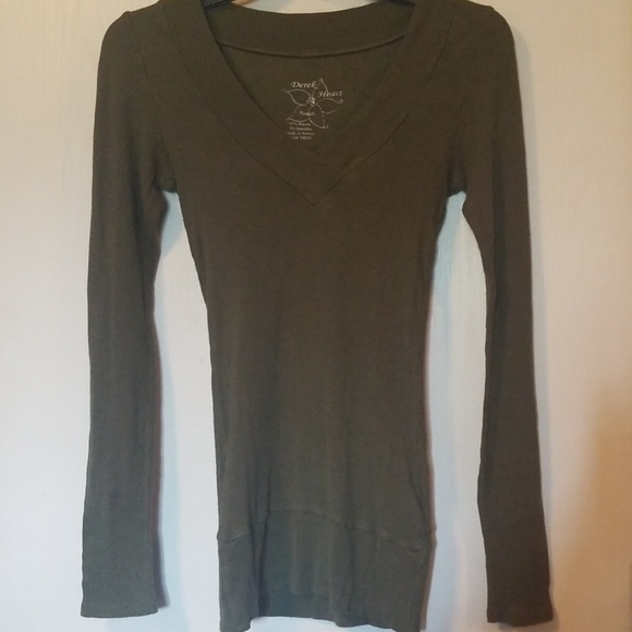 🛍SALE Derek Heart long sleeve shirt size small - Picture 2 of 6